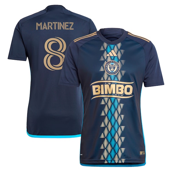Jose Martinez Philadelphia Union adidas 2024 The XV Kit Replica Player Jersey?ยจC Navy