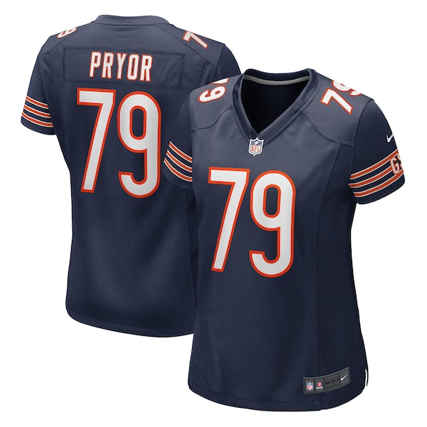 Matt Pryor Chicago Bears Nike Women's Game Jersey - Navy