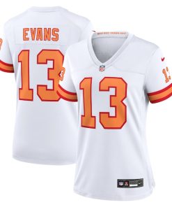 Mike Evans '76 Tampa Bay Buccaneers Nike Women's  Game Jersey - White/Orange