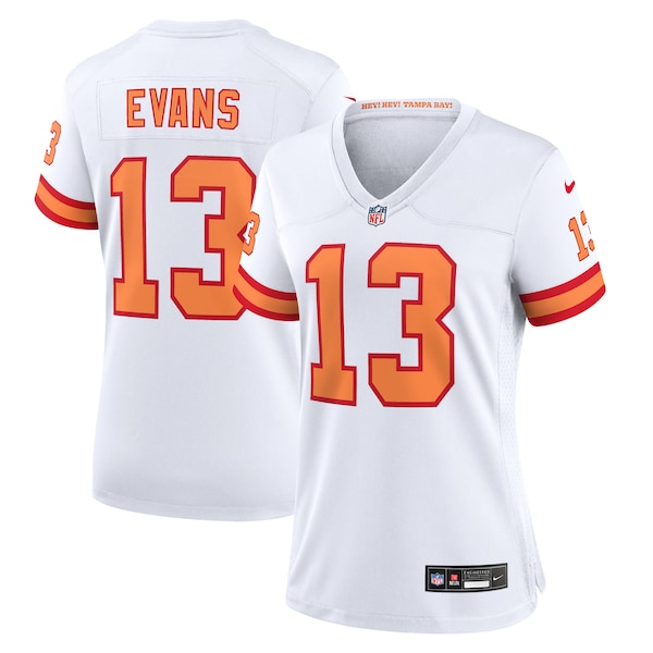 Mike Evans '76 Tampa Bay Buccaneers Nike Women's Game Jersey - White/Orange