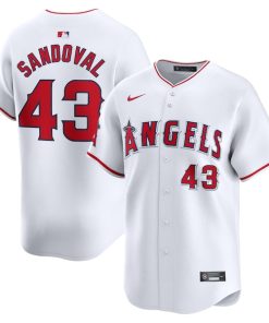 Patrick Sandoval Los Angeles Angels Nike Home Limited Player Jersey - White