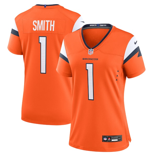 Tremon Smith Denver Broncos Nike Women's Team Game Jersey - Orange