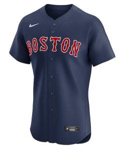 Alternative view of David Ortiz Boston Red Sox Nike Alternate Elite Player Jersey - Navy