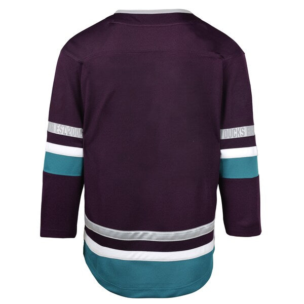 Anaheim Ducks Youth 30th Anniversary Premier Jersey?ยจC Purple - Image 3