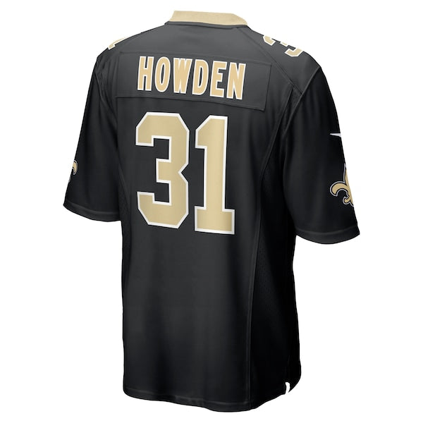 Jordan Howden New Orleans Saints Nike Team Game Jersey - Black - Image 3