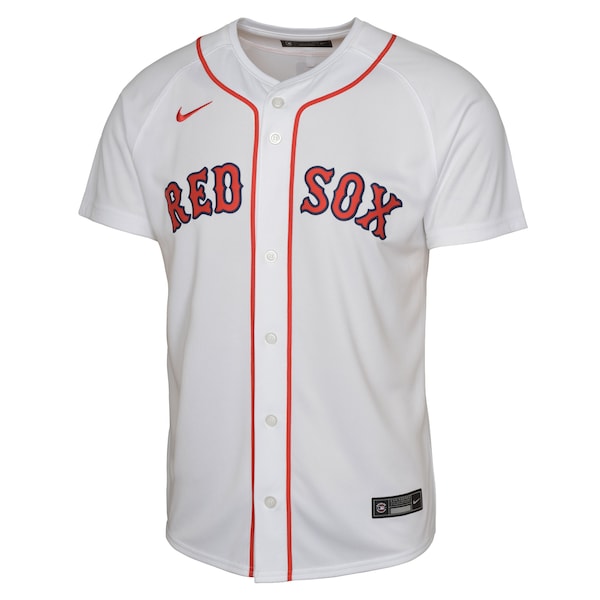Jarren Duran Boston Red Sox Nike Youth Limited Player Jersey - White - Image 2