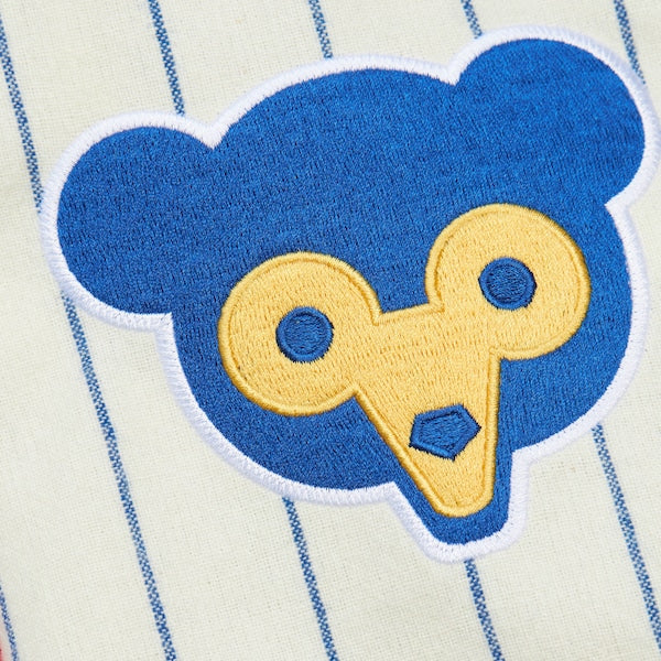 Ernie Banks Chicago Cubs Cooperstown Collection 1969 Authentic Jersey - Cream - Image 4