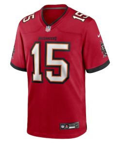 Alternative view of Tez Johnson Tampa Bay Buccaneers Nike Team Game Jersey -  Red
