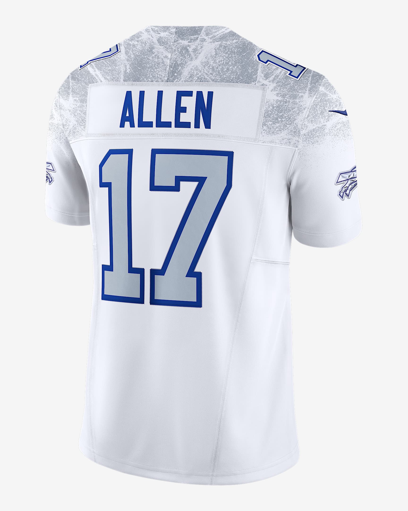 Youth Josh Allen Buffalo Bills Nike 2025 RIVALRIES Vapor F.U.S.E Limited Jersey - White - Image 3