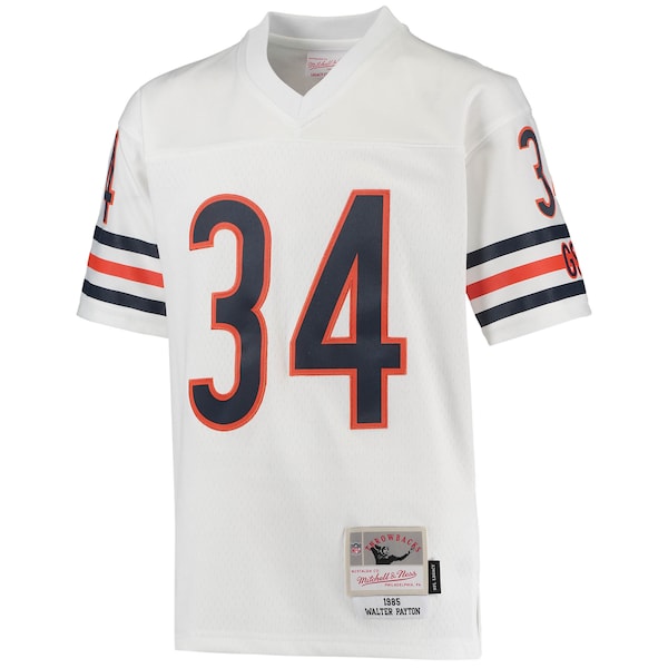 Walter Payton Chicago Bears Youth 1985 Retired Player Legacy Jersey - White - Image 2