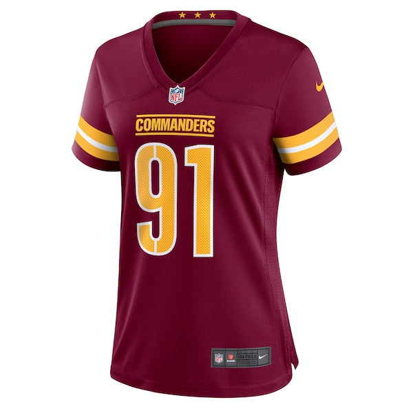 John Ridgeway Washington Commanders Nike Women's Game Jersey - Burgundy - Image 2