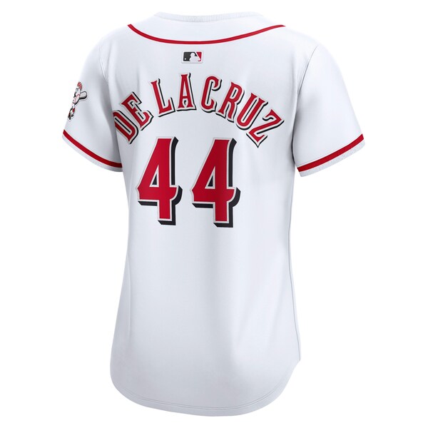 Elly De La Cruz Cincinnati Reds Nike Women's Home Limited Player Jersey?ยจC White - Image 3