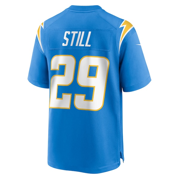 Tarheeb Still Los Angeles Chargers Nike Team Game Jersey - Powder Blue - Image 3