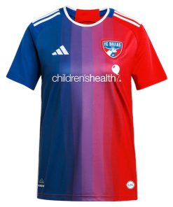 Alternative view of Maarten Paes FC Dallas adidas Women's 2024 After Burner Replica Player Jersey?¨C Navy