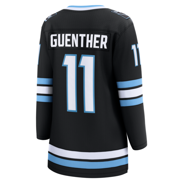 Dylan Guenther Utah Mammoth Women's Home Breakaway Player Jersey - Black - Image 3