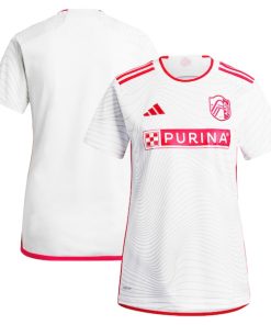 St. Louis City SC adidas Women's 2024 The Confluence Kit Replica Jersey  - White