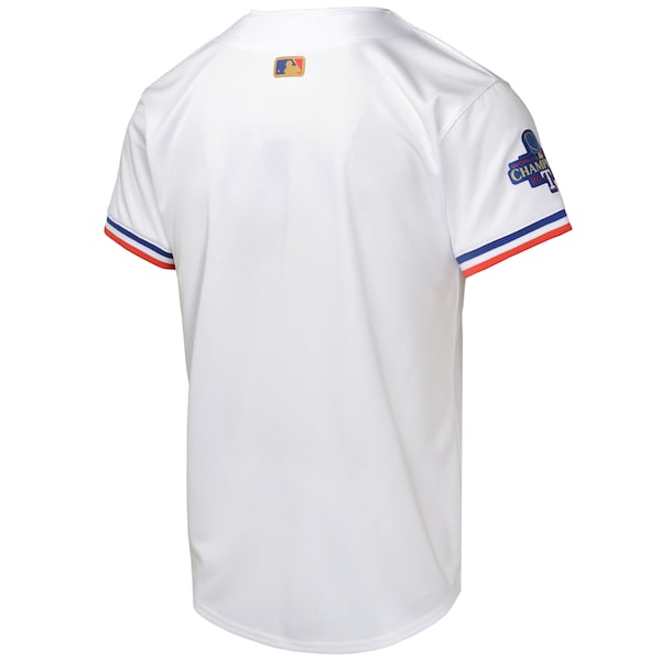 Texas Rangers Nike Youth 2024 Gold Collection Limited Jersey?ยจC White - Image 3