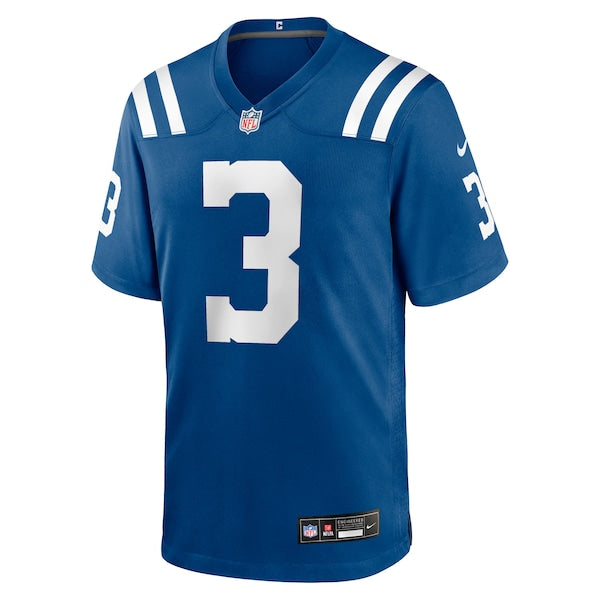Spencer Shrader Indianapolis Colts Nike Team Game Jersey - Royal - Image 2