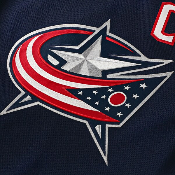 Columbus Blue Jackets Home Premium Jersey - Navy/White - Image 6