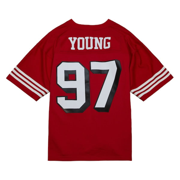 Bryant Young San Francisco 49ers Legacy Replica Jersey - Scarlet/White - Image 5