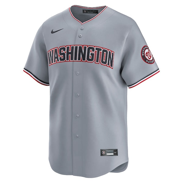Washington Nationals Nike Road Limited Jersey?ยจC Gray - Image 2