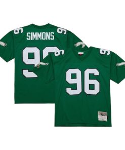 Clyde Simmons Philadelphia Eagles Legacy Replica Jersey - Kelly Green
