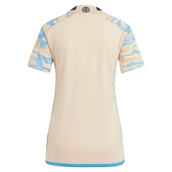 Philadelphia Union adidas Women's 2024 For Philly Replica Jersey - Tan - Image 3