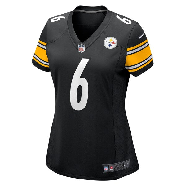 Patrick Queen Pittsburgh Steelers Nike Women's Game Jersey - Black - Image 5