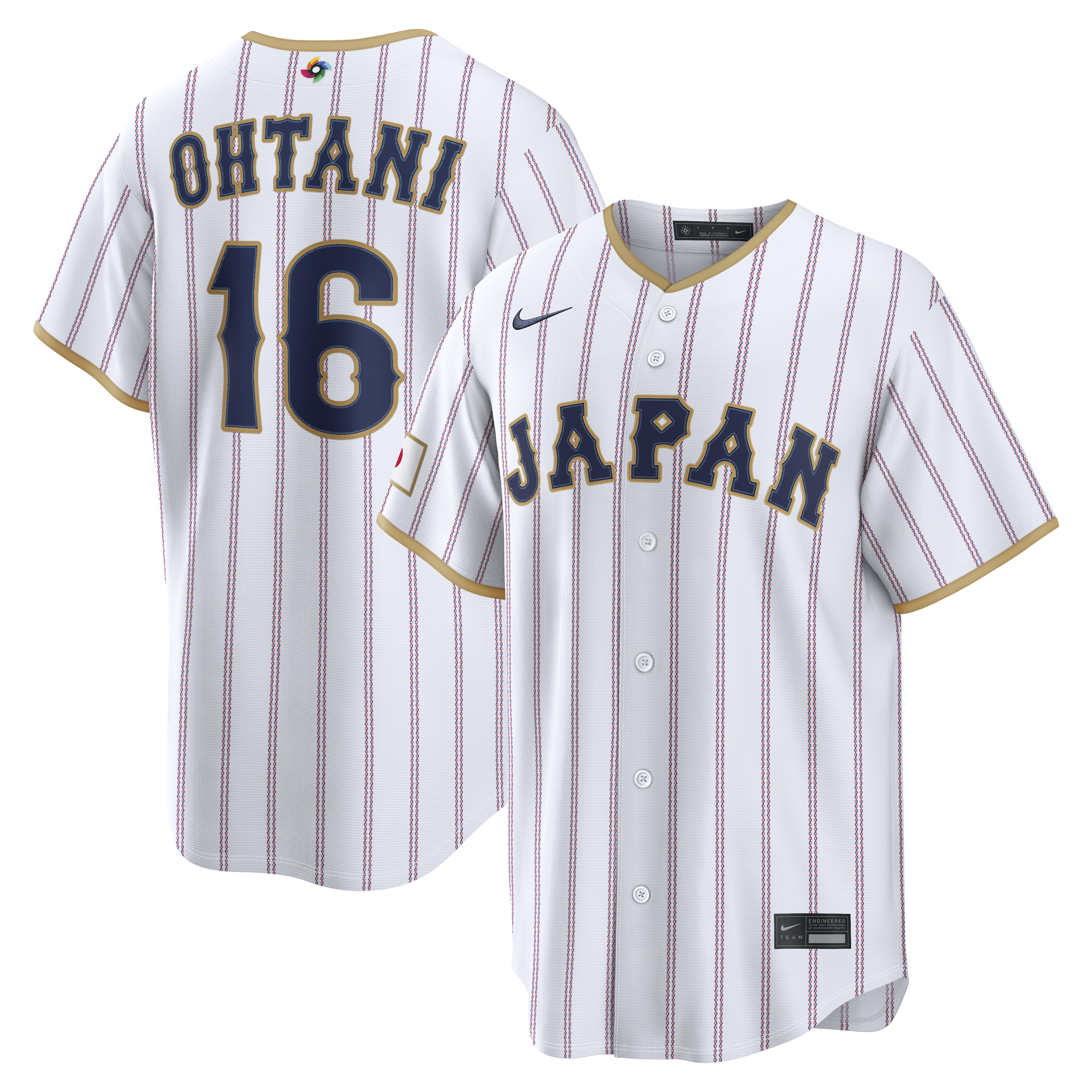 Shohei Ohtani Japan Baseball Nike 2026 World Baseball Classic Road Stadium Jersey - Navy/White - Image 5