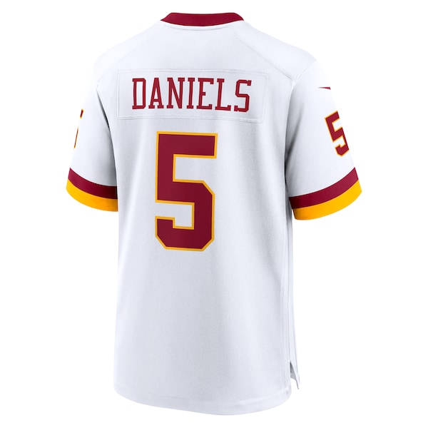 Jayden Daniels Washington Commanders Nike Game Super Bowl Era Jersey - White - Image 5