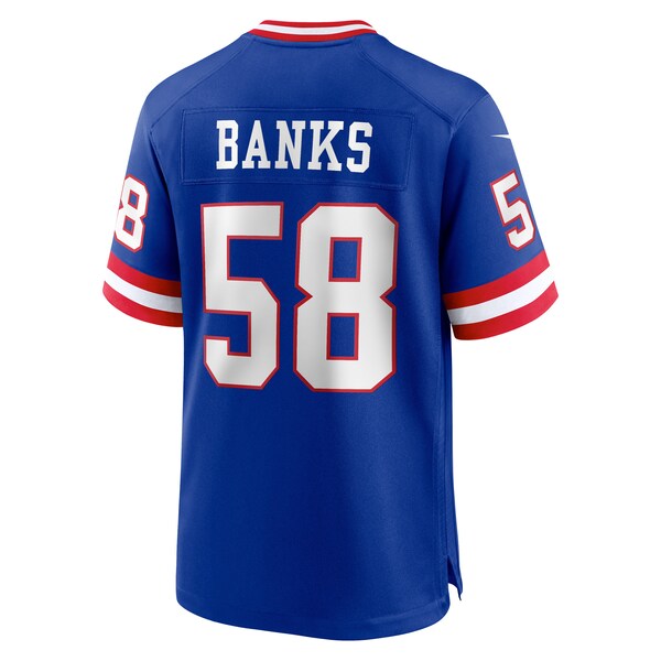Carl Banks New York Giants Nike Classic Retired Player Game Jersey - Royal - Image 3