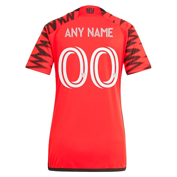 New York Red Bulls adidas Women's 2024 Legacy Replica Custom Jersey?ยจC Red - Image 3
