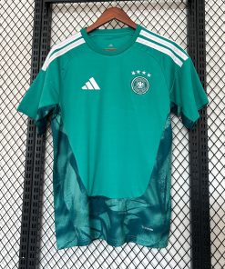 Germany National Team Adidas 2026 Away Jersey - Green / Dark Green / White