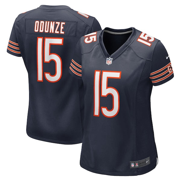 Rome Odunze Chicago Bears Nike Women's Game Jersey - Navy/Orange
