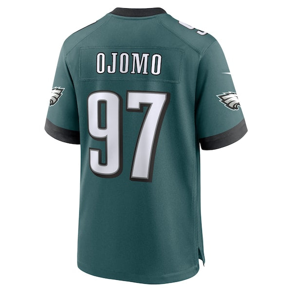 Moro Ojomo Philadelphia Eagles Nike Team Game Jersey - Midnight Green - Image 5