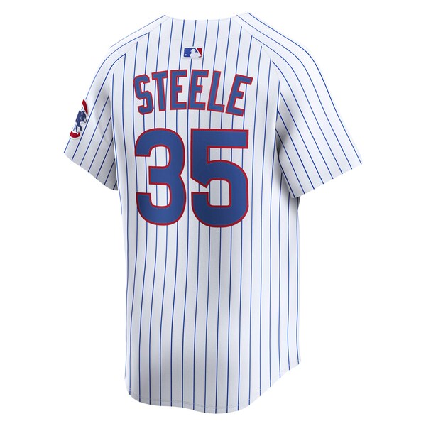 Justin Steele Chicago Cubs Nike Alternate Limited Player Jersey - White - Image 5