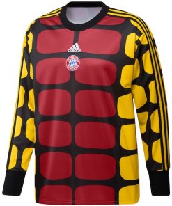 Alternative view of Bayern Munich adidas Authentic Football Icon Goalkeeper Jersey - Black