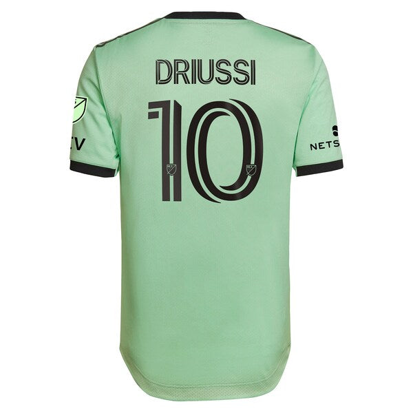 Sebasti¨¢n Driussi Austin FC adidas 2024 The Sentimiento Kit Authentic Player Jersey - Mint - Image 3