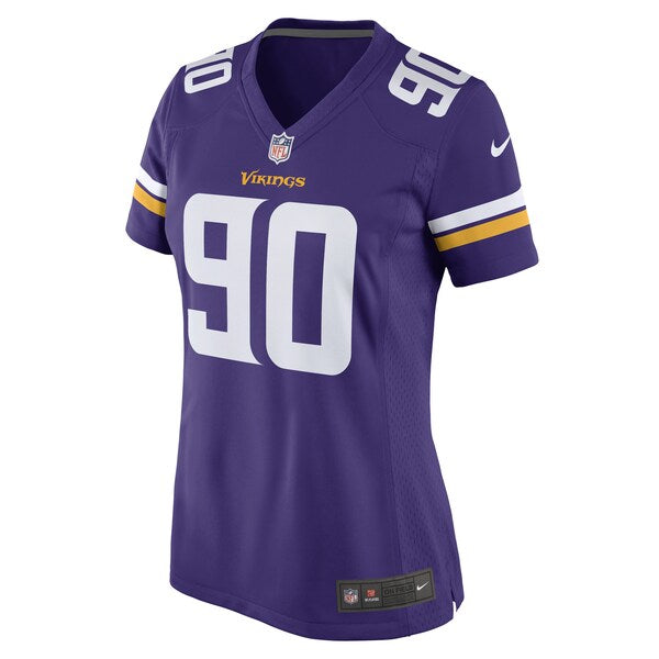 Esezi Otomewo Minnesota Vikings Nike Women's Game Player Jersey - Purple - Image 2