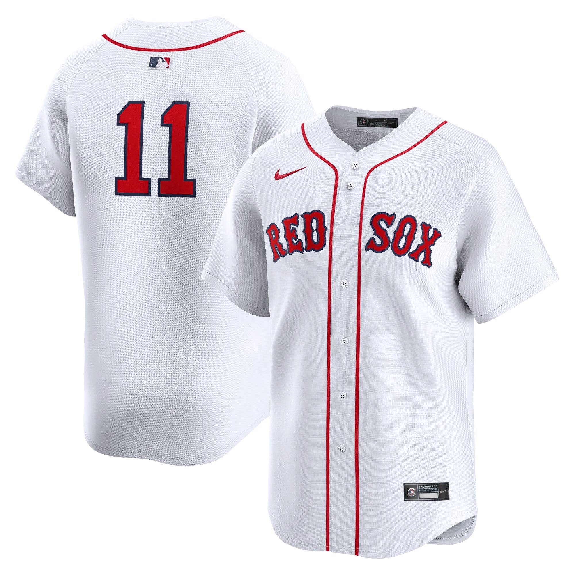 Rafael Devers Boston Red Sox Nike Away Limited Player Jersey - Gray/White - Image 6
