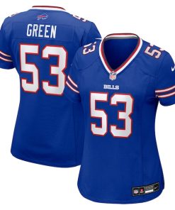 Kendrick Green Buffalo Bills Nike Women's Team Game Jersey -  Royal