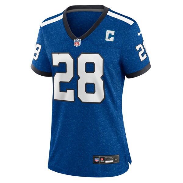 Marshall Faulk Indianapolis Colts Nike Women's Indiana Nights Alternate Game Jersey - Royal - Image 2