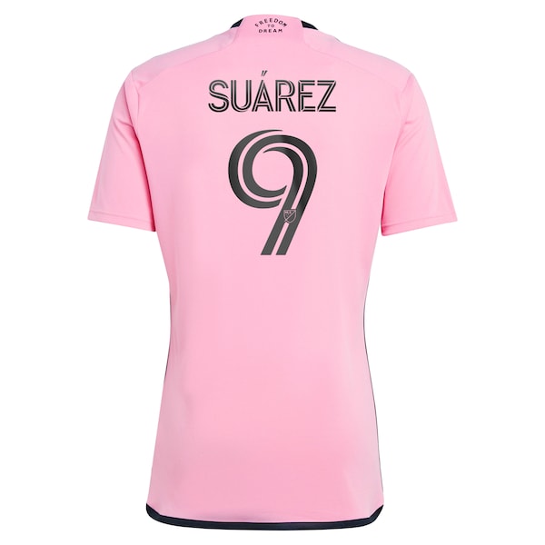 Luis Su¨¢rez Inter Miami CF adidas 2024 2getherness Replica Player Jersey - Pink - Image 3