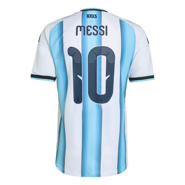 Lionel Messi Argentina National Team adidas FIFA x World Cup 2022 Winners Authentic Player Jersey - White - Image 3
