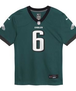Alternative view of DeVonta Smith Philadelphia Eagles Nike Preschool Game Jersey - Midnight Green