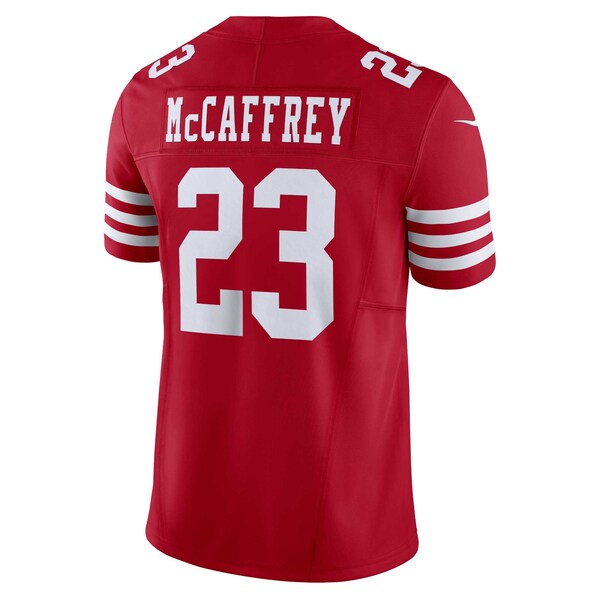 Christian McCaffrey San Francisco 49ers Nike Vapor F.U.S.E. Limited Jersey - Scarlet - Image 3