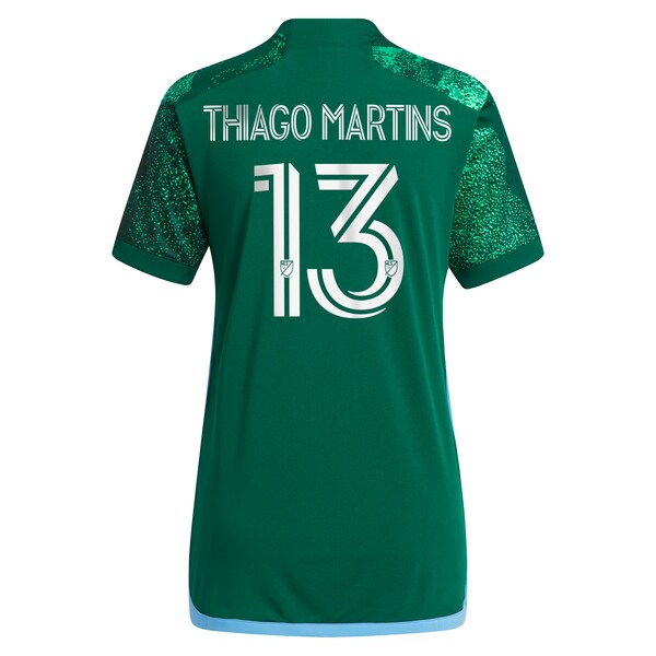 Thiago Martins New York City FC adidas Women's 2024 The Parks Replica Player Jersey - Green - Image 3
