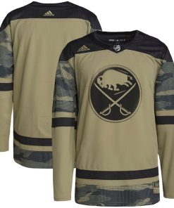 Buffalo Sabres adidas Military Appreciation Team Authentic Practice Jersey - Camo