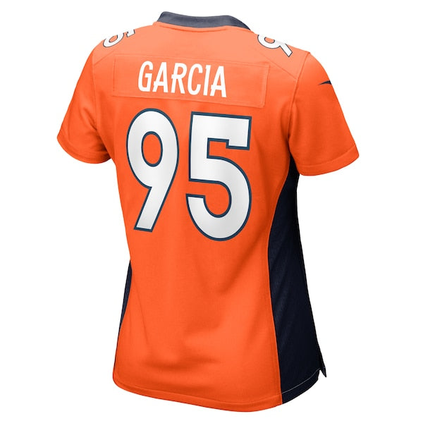 Elijah Garcia Denver Broncos Nike Women's Team Game Jersey - Orange - Image 3