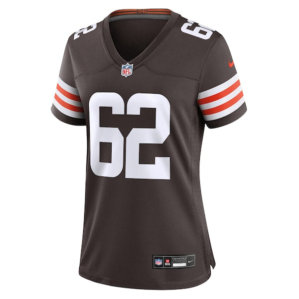 Justin Osborne Cleveland Browns Nike Women's Team Game Jersey - Brown - Image 3